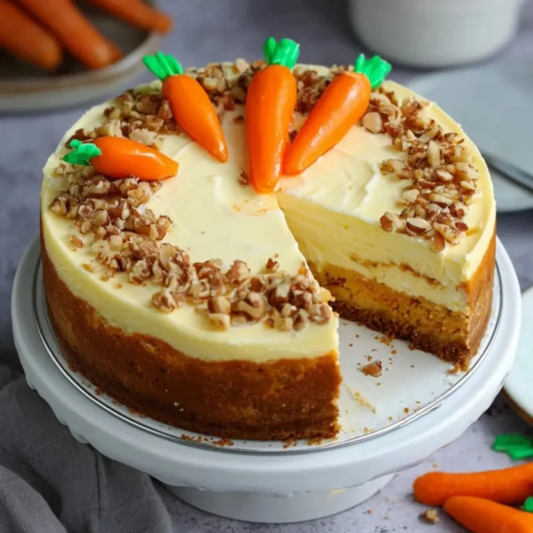 Karottenkuchen-Cheesecake