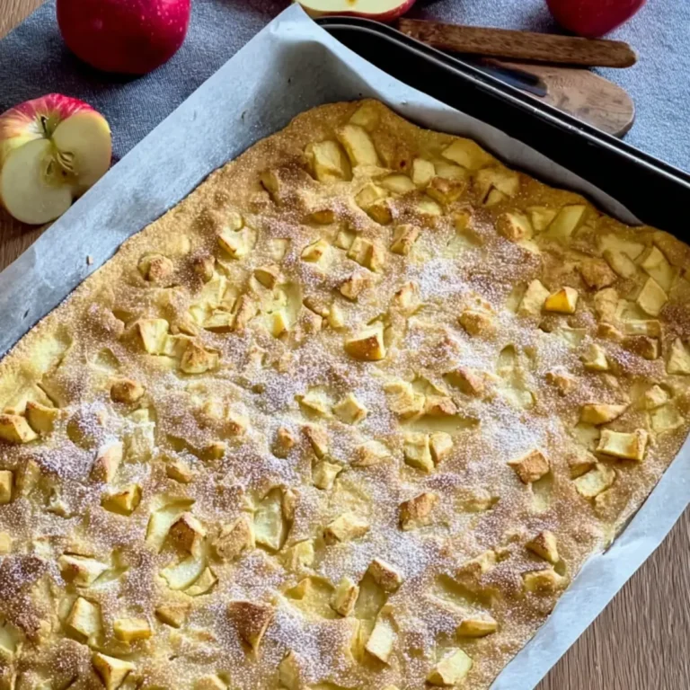 Apfelpfannkuchen aus dem Ofen