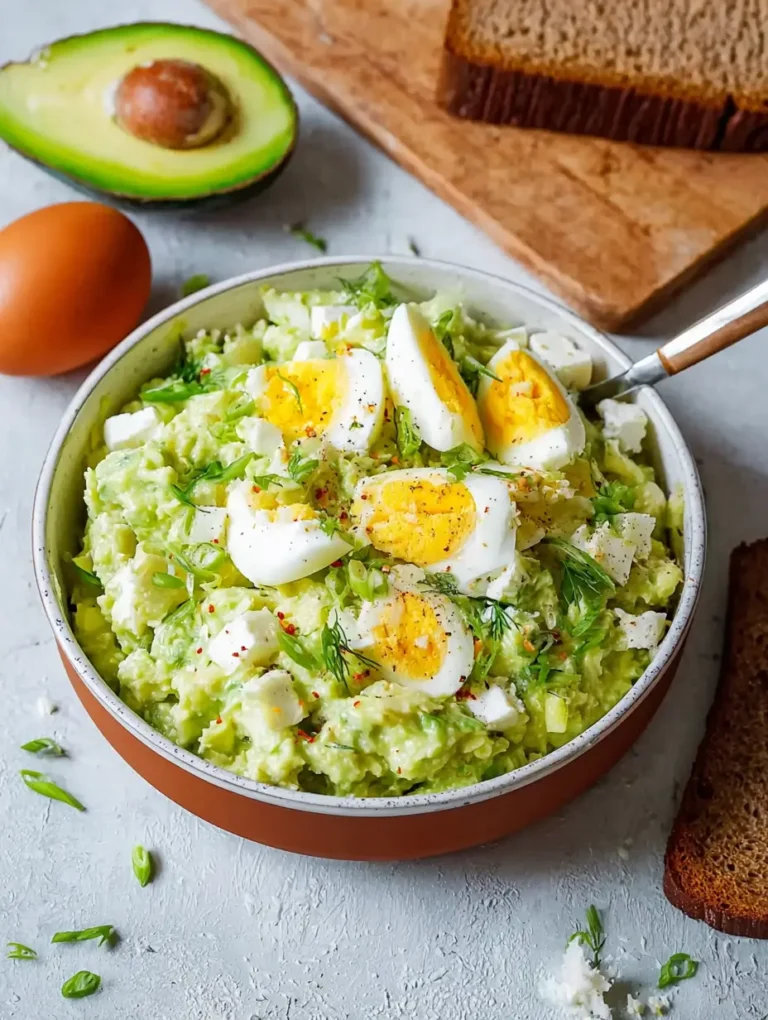 Avocado Eier Salat