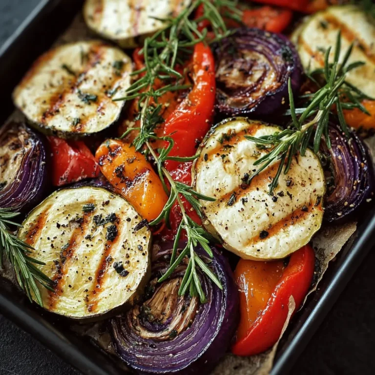 Backofen Gegrilltes Gemüse