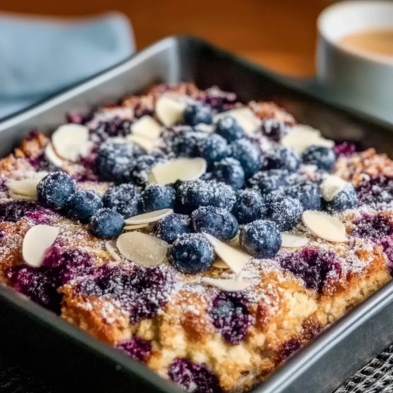 _Blaubeer Hüttenkäse Frühstücksbake