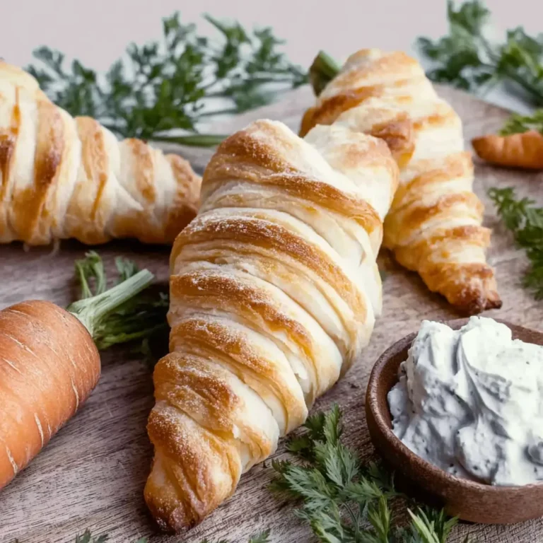 Blätterteig Möhren