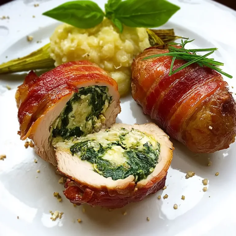 Bärlauch Hähnchen Rouladen