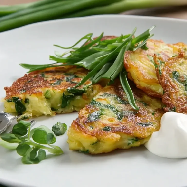 Bärlauch Kartoffel Puffer