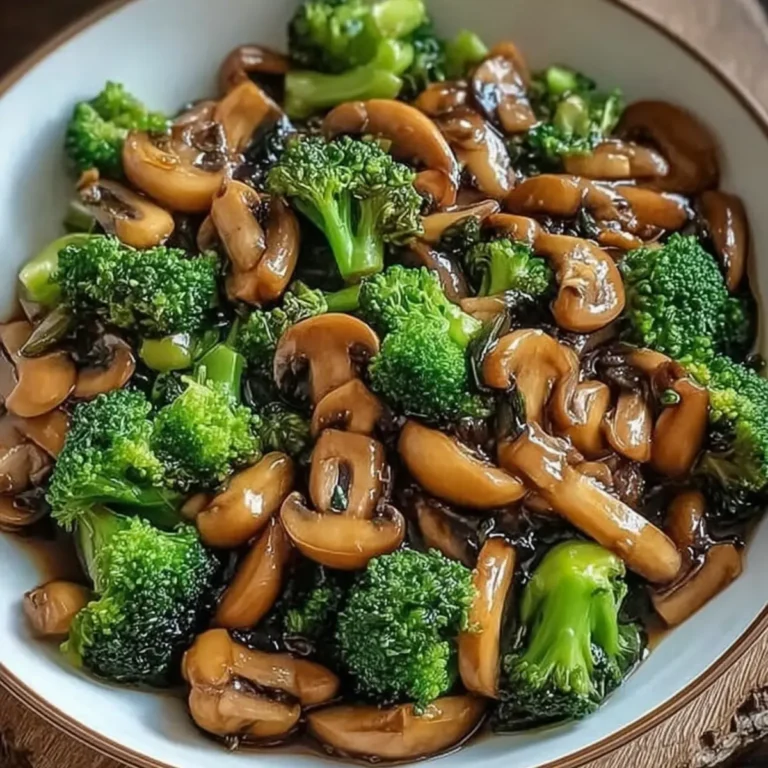 Champignon Brokkoli Pfanne