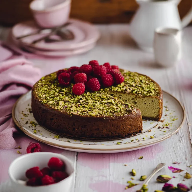 Cheesecake mit Pistazien