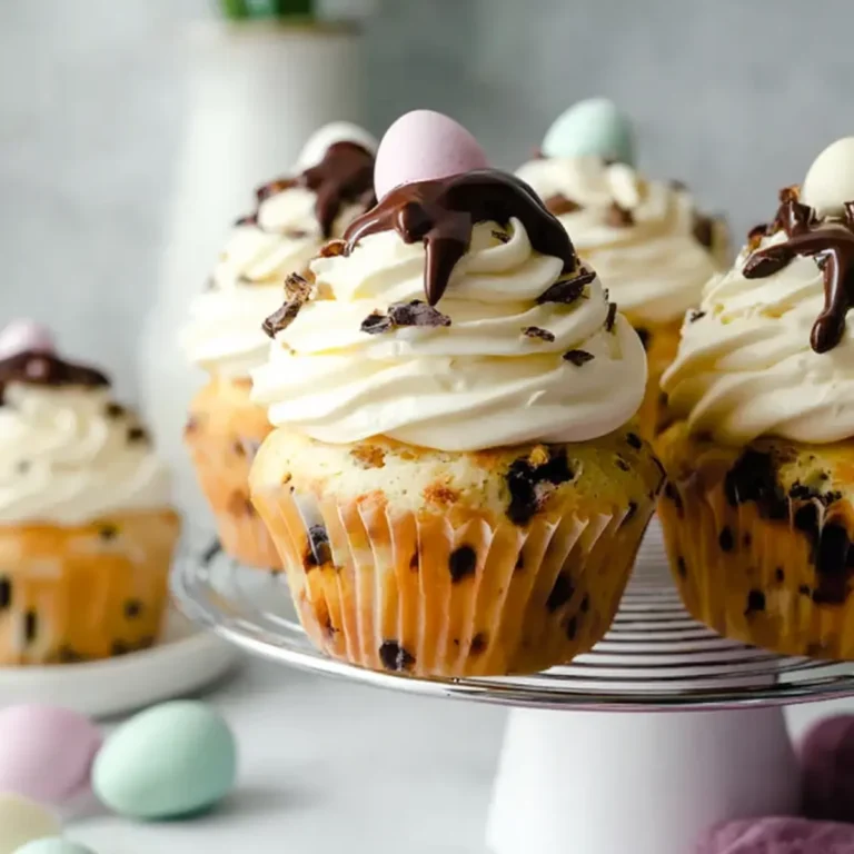 Eierlikör Cupcakes mit Sahnetopping