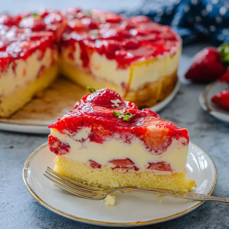 Erdbeer Schmandkuchen