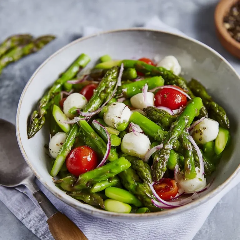 Grüner Spargel Salat