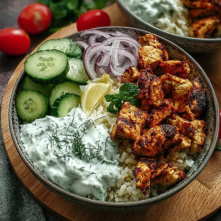 Hähnchen Tzatziki Bowl
