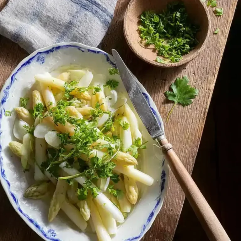 Klassischer Spargelsalat