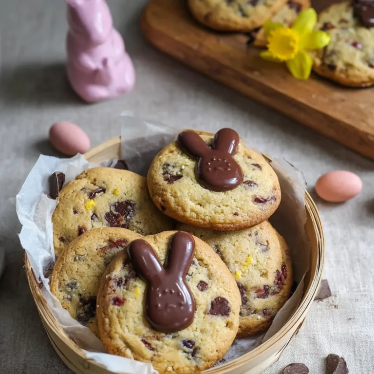 Osterhasen Chocolate Chip Cookies