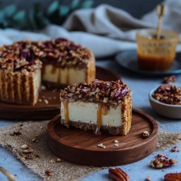 Pekannuss Käsekuchen (vegan)