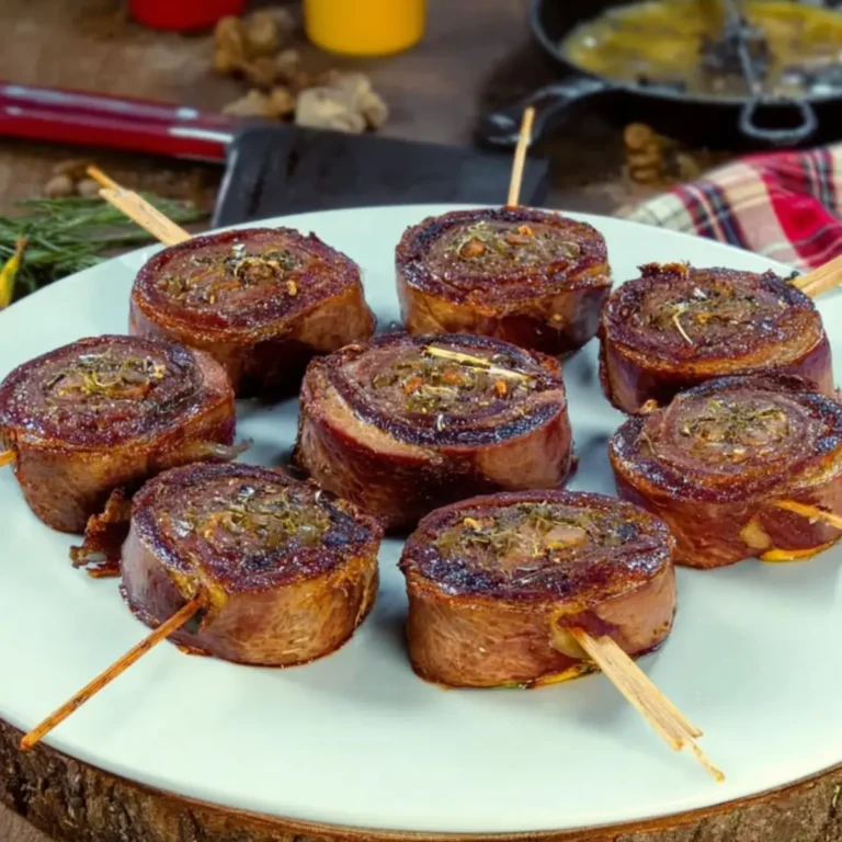 Rinderrouladen vom Grill