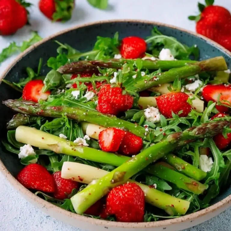 Spargel Erdbeer Salat