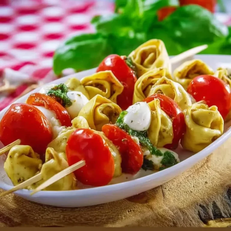 Tortellini Spieße Tomate Mozzarella