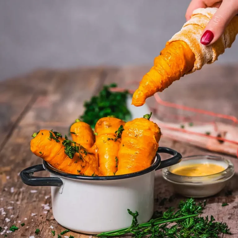 Vegane Oster Snack Karotten