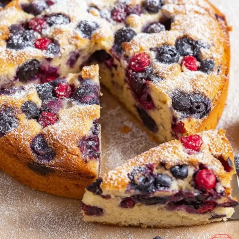 Veganer Beerenkuchen