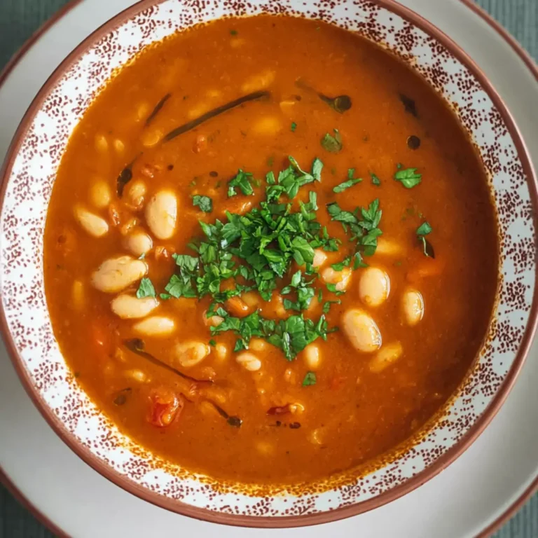 Albanische Bohnensuppe