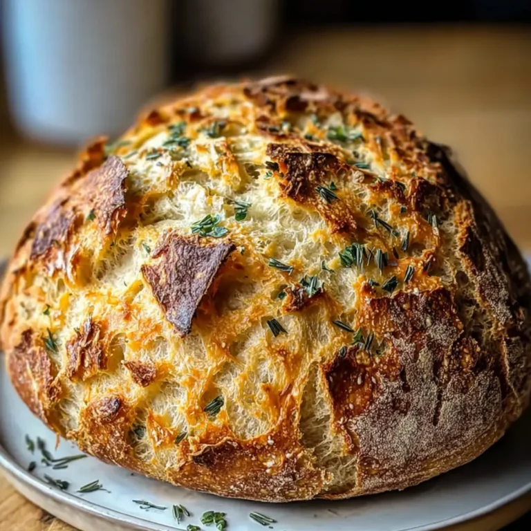 Cheddar und Kräuter Soda Brot
