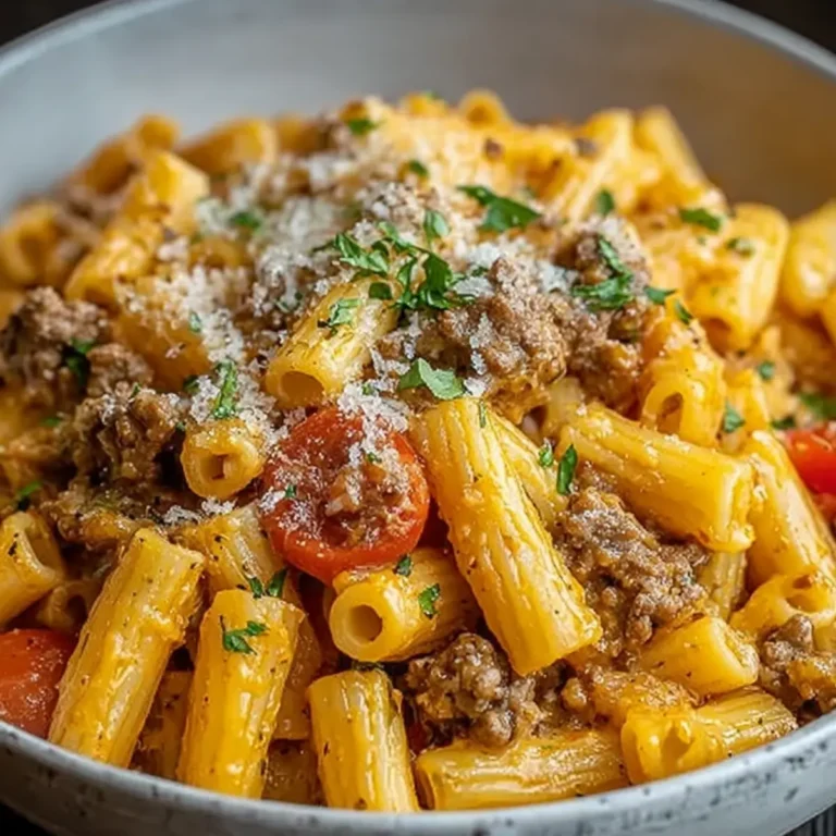 Cheeseburger Pasta