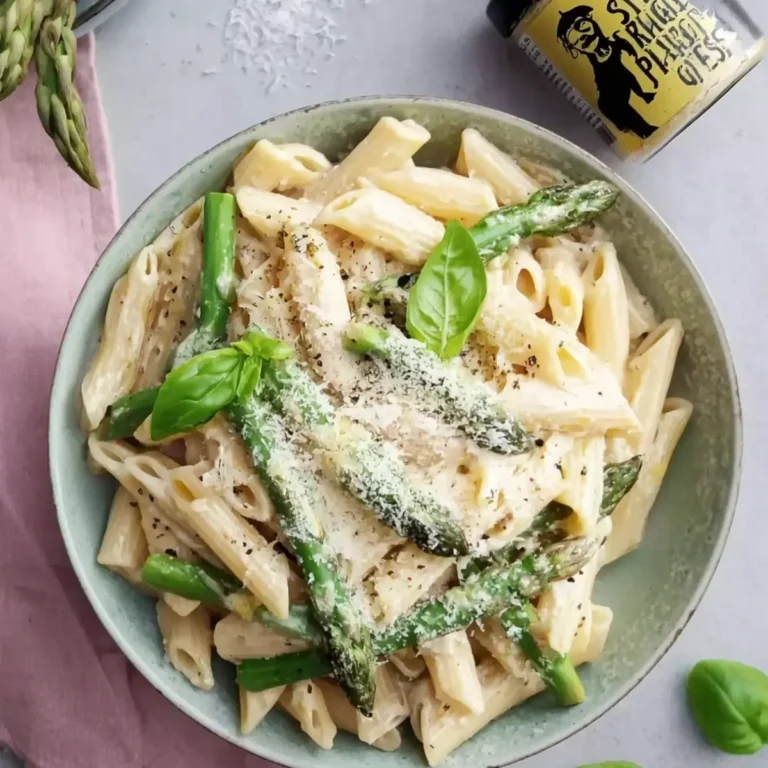 Cremige Spargel Pasta