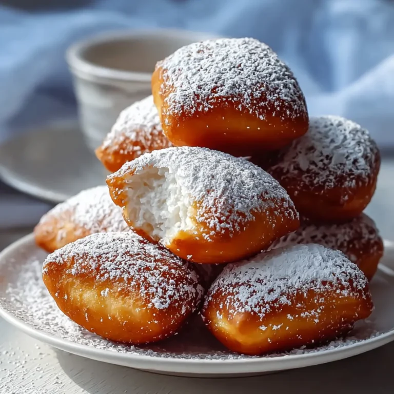 Französische Vanille Beignets