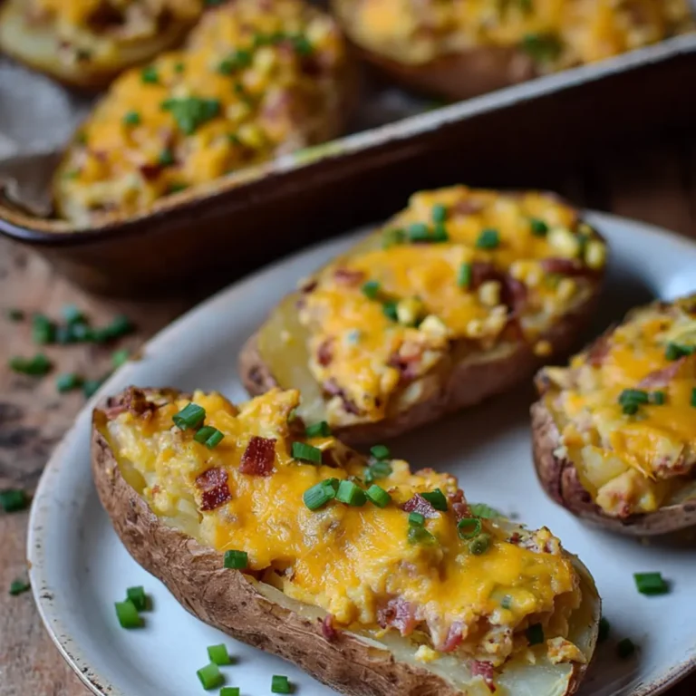 Gefüllte Ofenkartoffeln