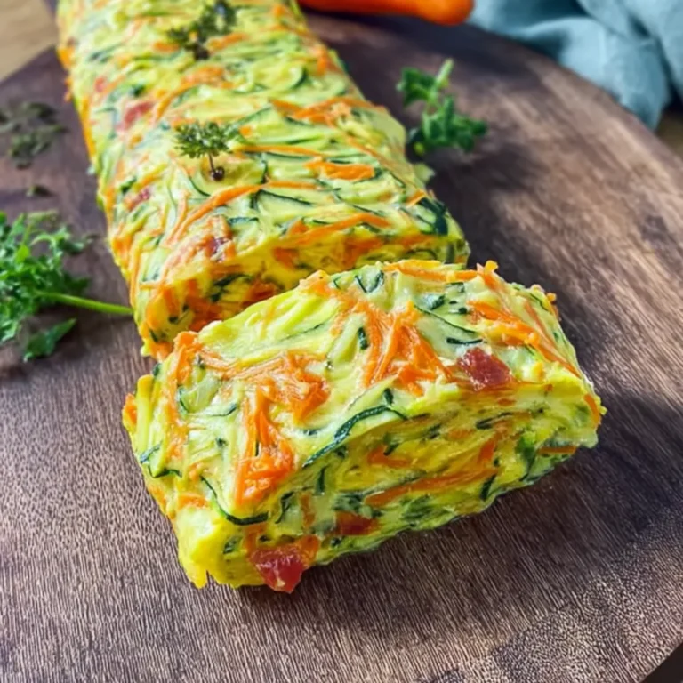 Gemüserolle gefüllt mit Avocadocreme