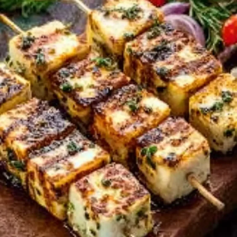 Halloumi Spieße
