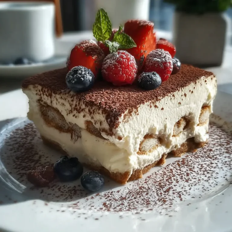 Italienischer Kuchen ohne Backen