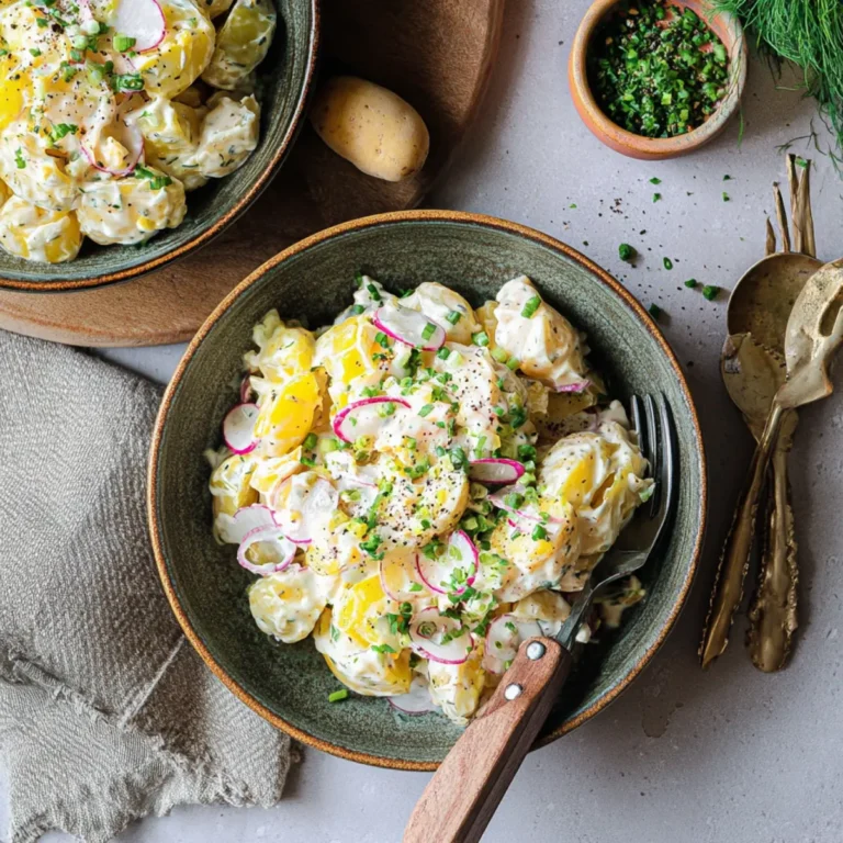 Kartoffelsalat mit Joghurt