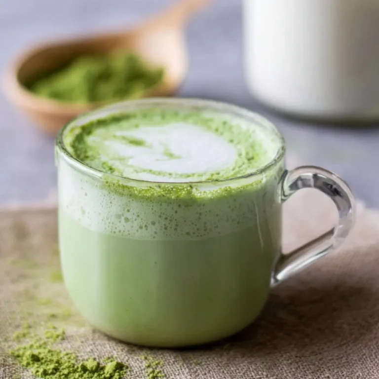 Matcha Grüntee Latte