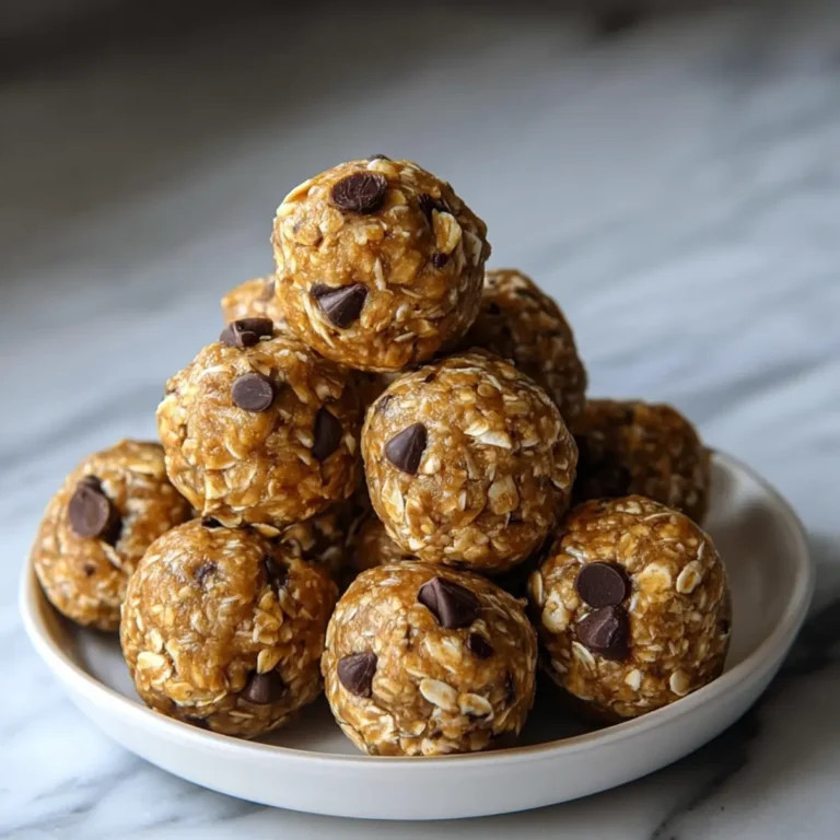 No Bake Erdnussbutter Energy Bites