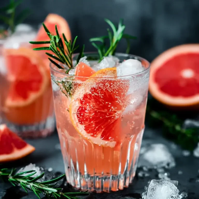 Pink Grapefruit Spritz mit Rosmarin und Aperol