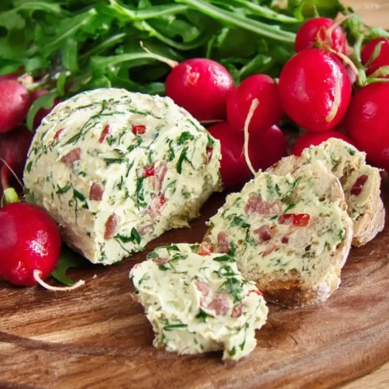 Radieschen Rucola Butter