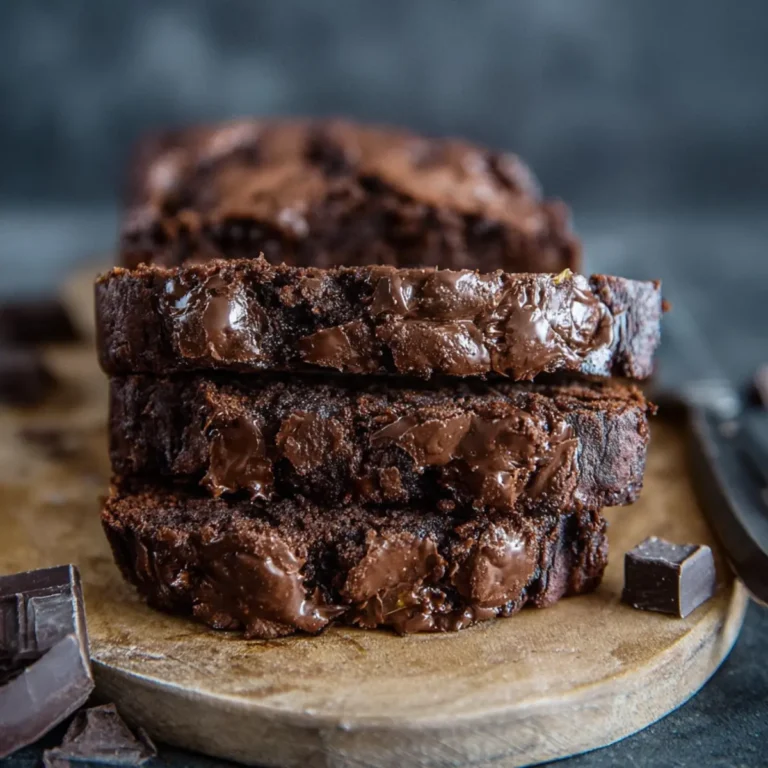 Schokoladen Bananen Brot