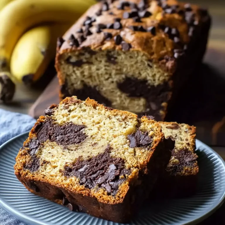 Schokoladenstückchen Bananenbrot