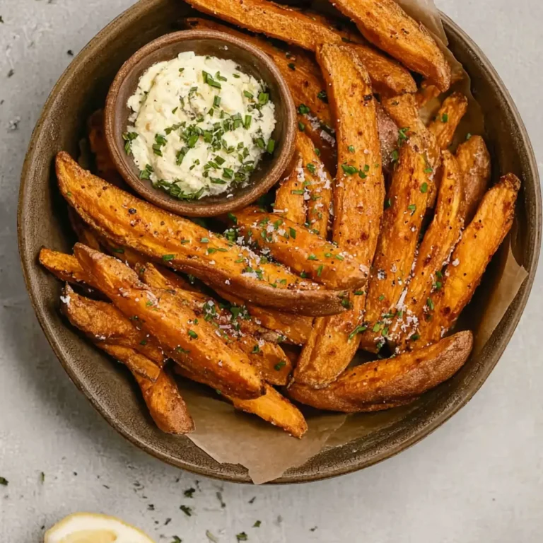 Süßkartoffel Pommes