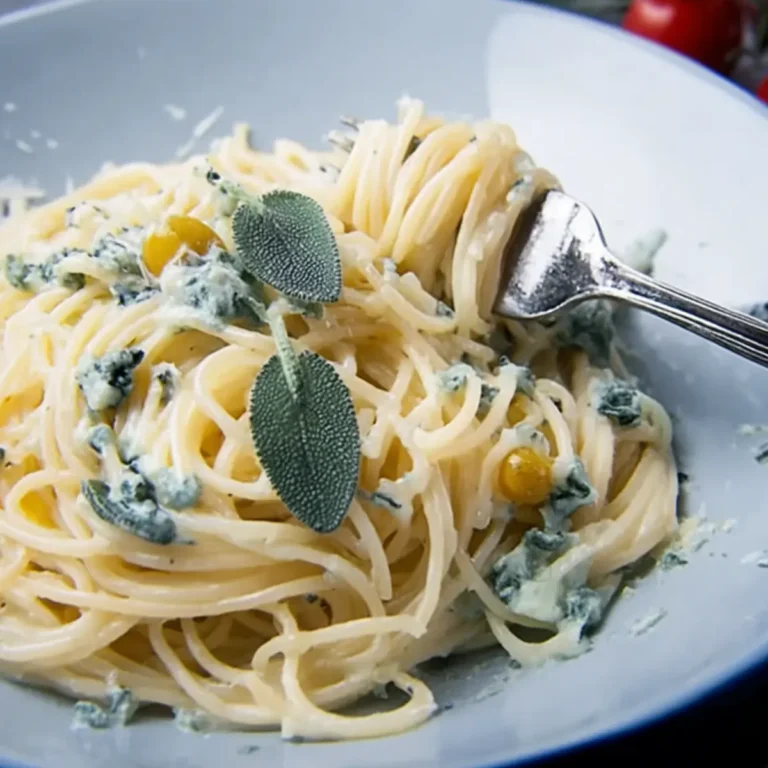 Spaghetti mit Salbei