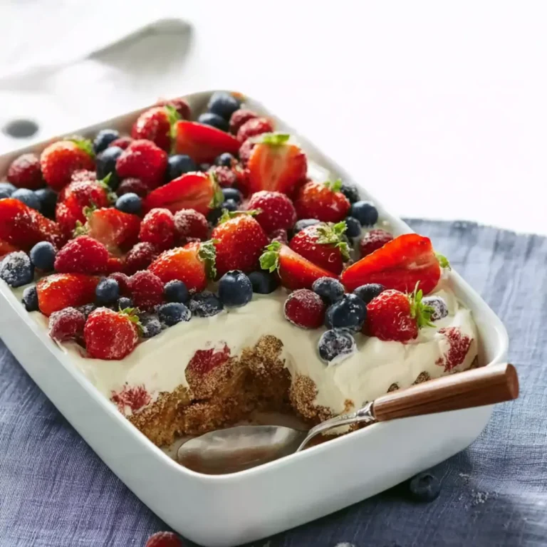 Tiramisu mit Sommerbeeren