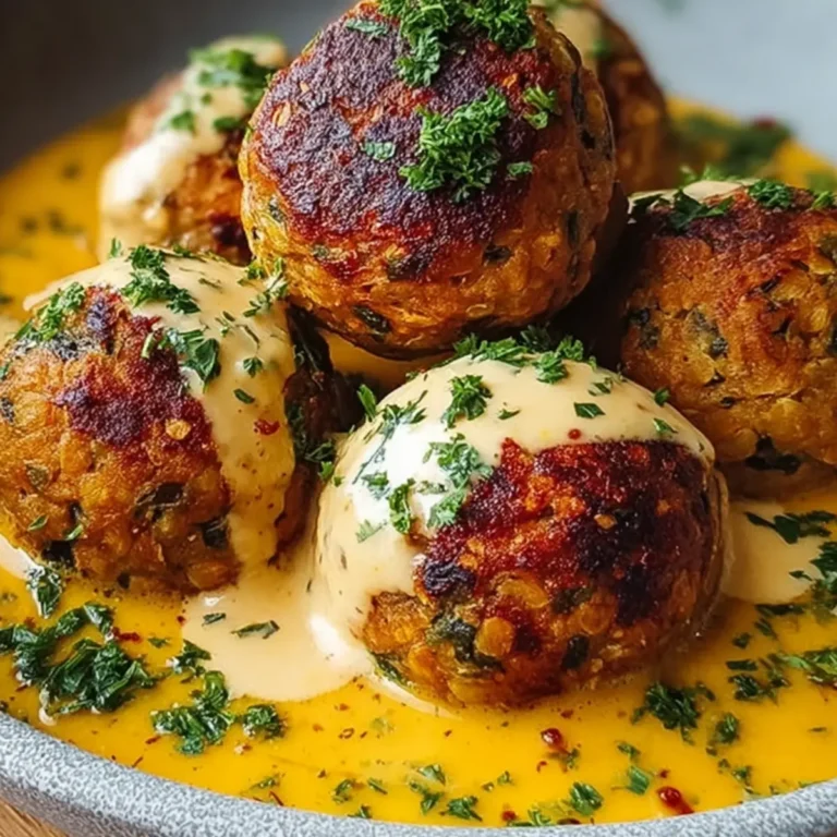 Vegane Linsenknödel