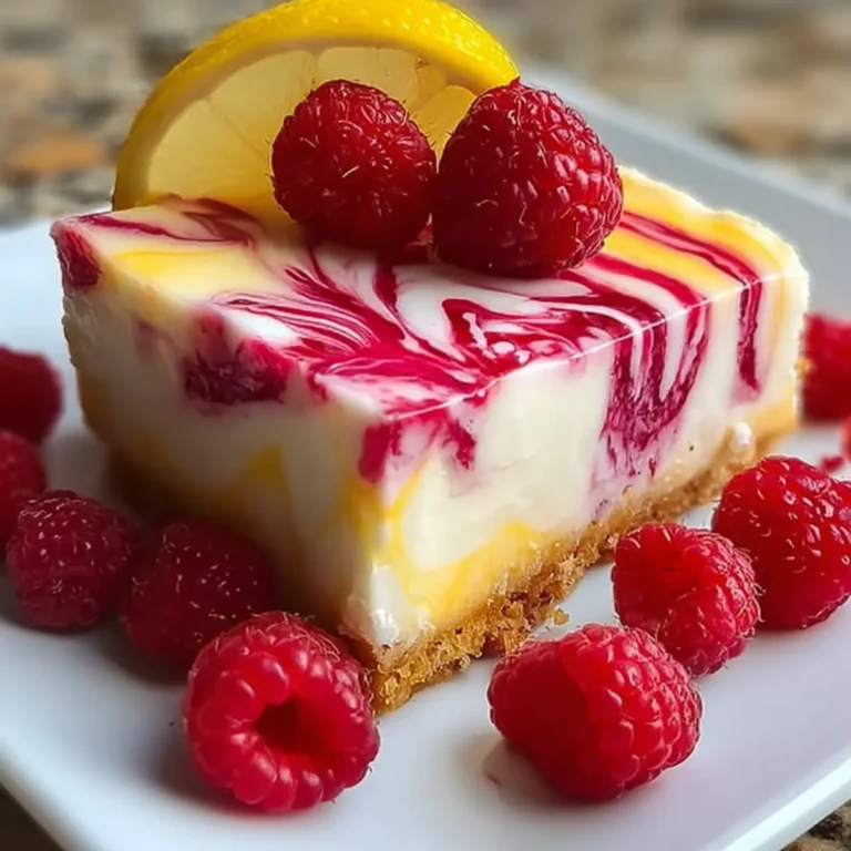 Zitronen Himbeer Käsekuchen