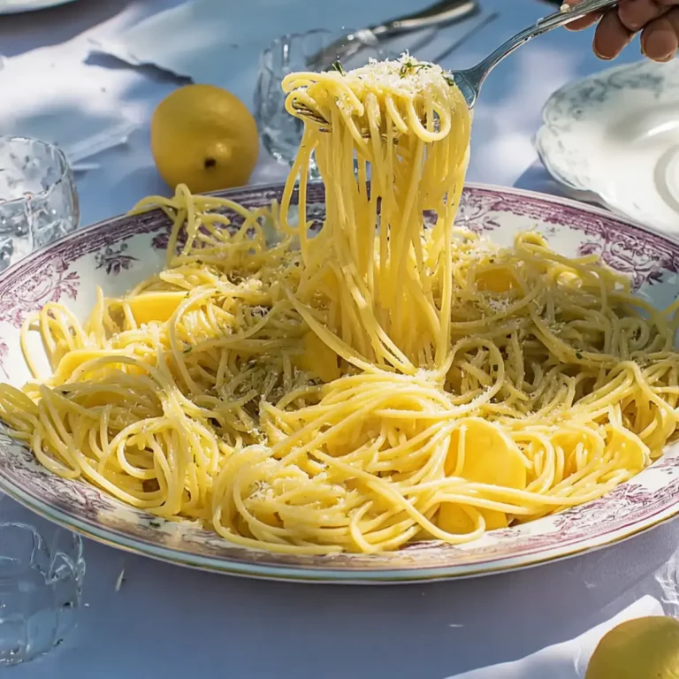 Zitronenspaghetti