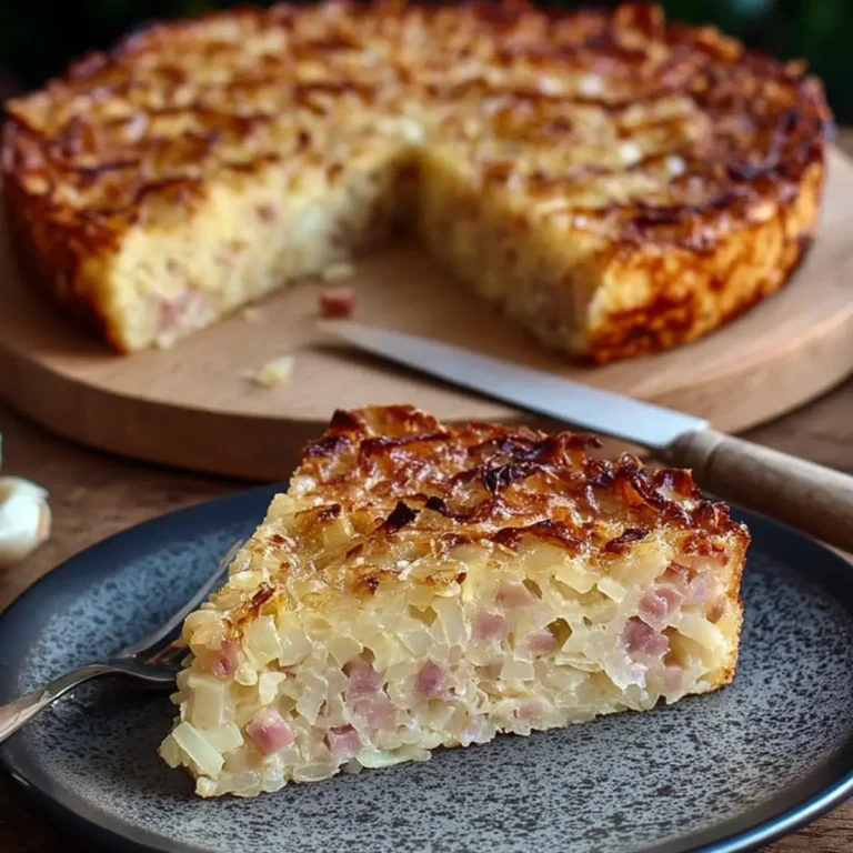 Zwiebelkuchen ohne Boden