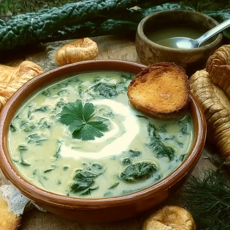 Cremige Brennnesselsuppe