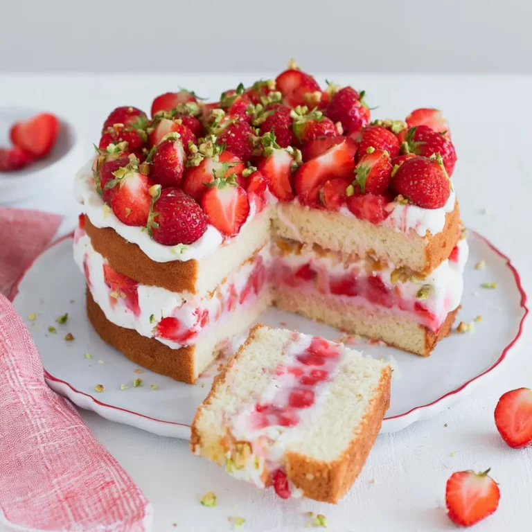 Erdbeer Sahne Torte ohne Gelatine