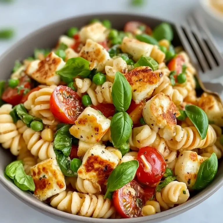 Halloumi Pasta Salat