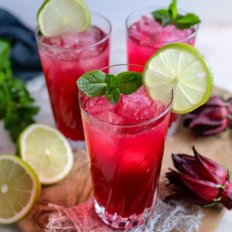 Hibiskus Mocktail