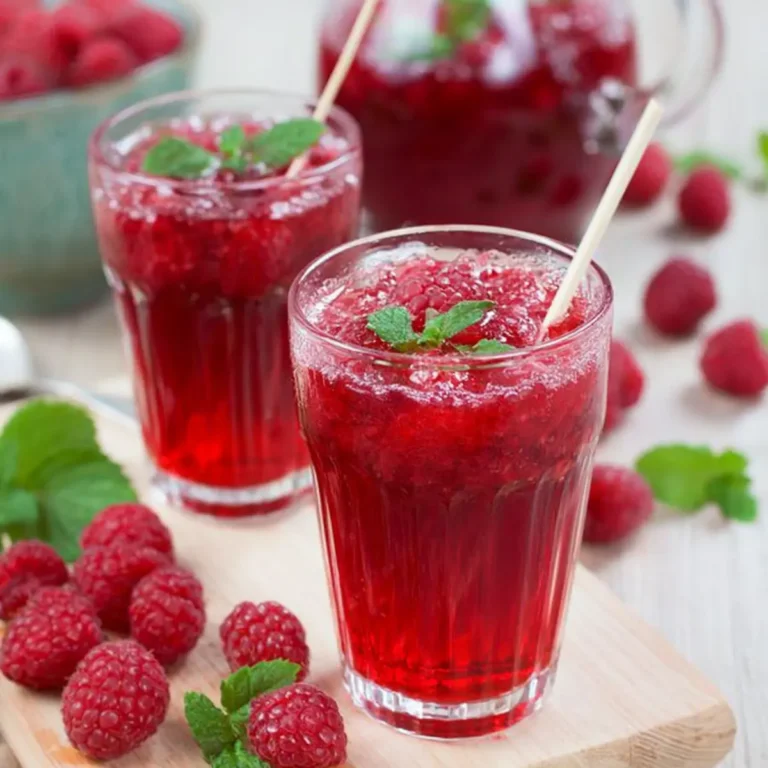 Himbeerbowle ohne Alkohol